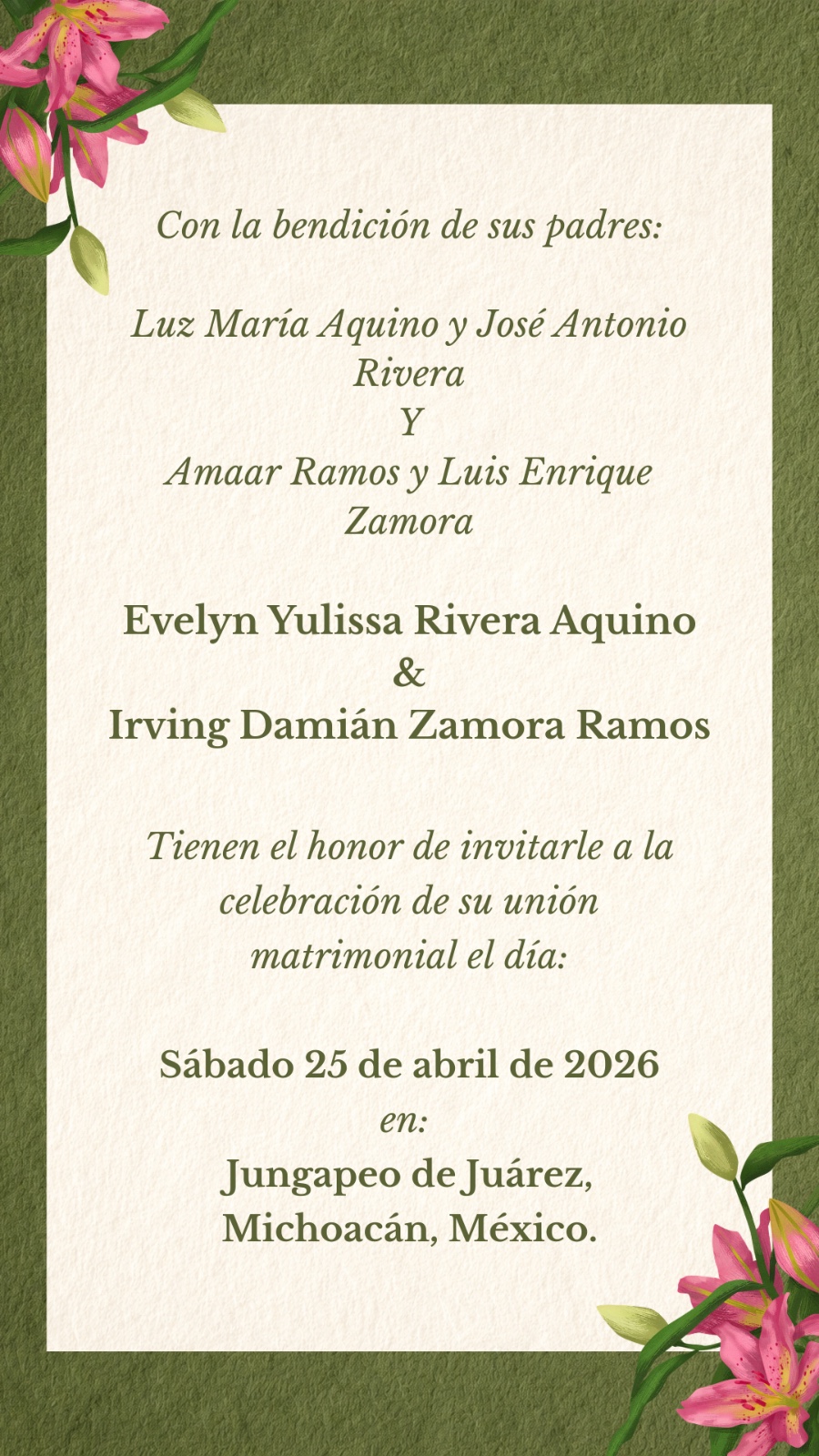 Invitación Imagen